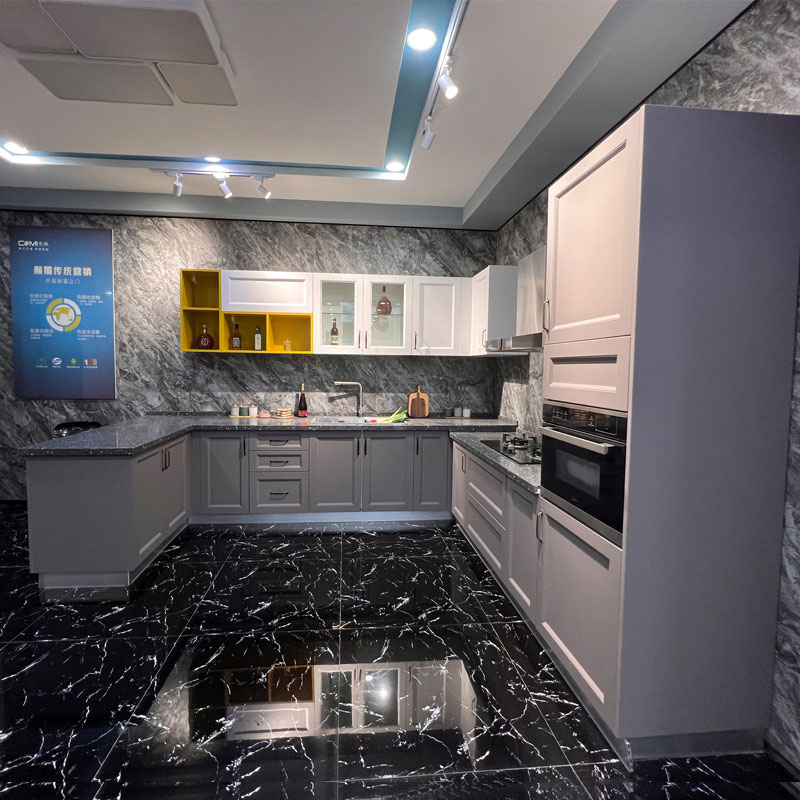Mengapa Lemari Dapur PVC Modern Abu-abu Menjadi Pilihan Utama Rumah Kontemporer?