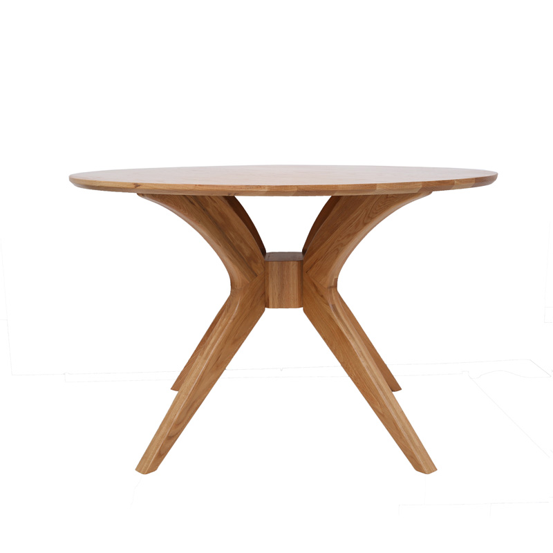 Meja kayu solid